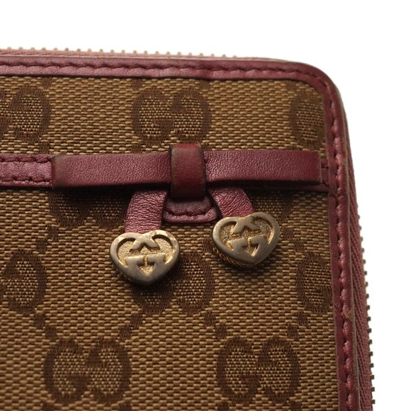 Auth Gucci Zippy Wallet Beige Canvas #6679G14 - Picture 10 of 12